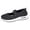 Black, variant on Women's Orthopedic Shoes Wide Width Mesh Knit Walking Shoes Comfortable Non Slip Lightweight Sneakers Beige Size 8