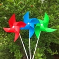 thumbnail image 4 of 50PCS Wind Spinner Colorful Windmill Kids Toy Garden Yard Outdoor Decoration, 4 of 10
