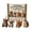 Style B, variant on Patchwork Animal Keychain Diy Kit Handmade Woodland Friends Sewing Craft Set Pre Cut Felt Material Pack Stuffed Animal Charm Making Kit for Adults and Beginners Bear Koala
