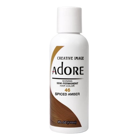 Adore Semi-Permanent Hair Color #046 Spiced Amber, 4 oz, 6 Pack