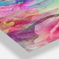 thumbnail image 3 of Designart 'Vintage Romantic Floral Art' Floral wall clock, 3 of 3