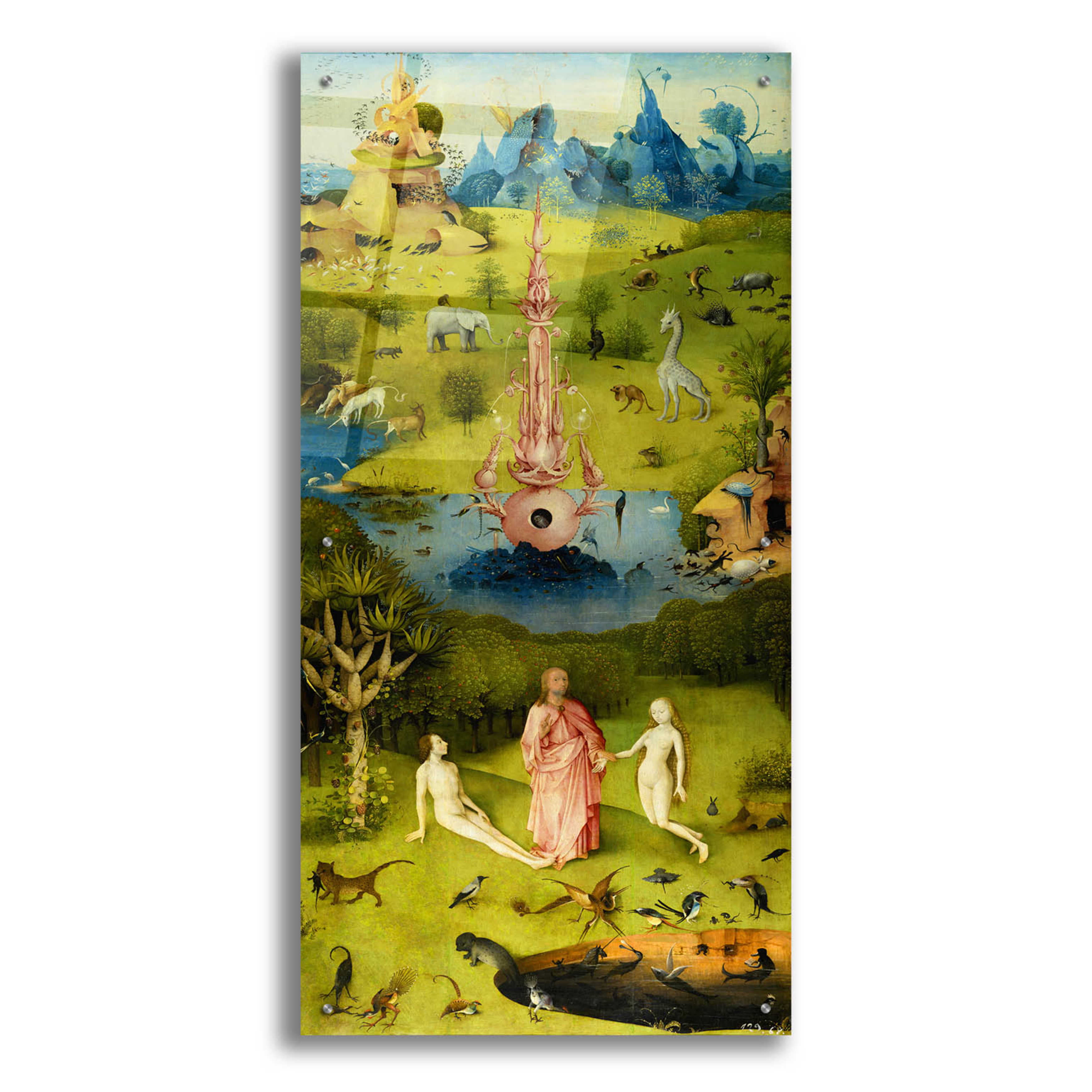 Epic Art 'The Garden of Earthly Delights - Left Panel' by