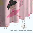 thumbnail image 6 of Ballet Princess Pattern Shower Curtain 36"x72" ,Bathroom Decorative Shower Curtains Set with 12 Hooks,Modern Waterproof Washable Shower Curtain, 6 of 6