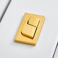 thumbnail image 5 of 83X45mm Dual Flush Toilet Tank Gold colour Button Square shape Toilet Push Buttons Bathroom Accessories, 5 of 6