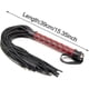 thumbnail image 3 of Soft Leather Horse Riding Crop Whip Non Slip Practical Soft Crop For Equestrian Floggers For Cosplay Costume, 3 of 5