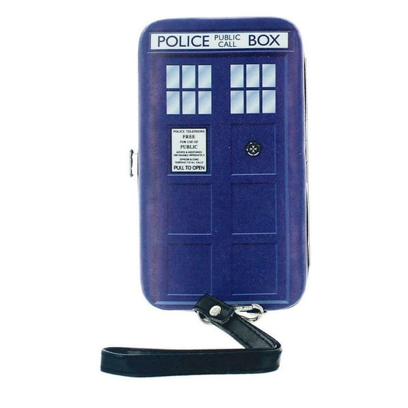 Doctor Who iPhone 5/5S Hinge Wallet: I Am TARDIS