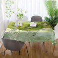 thumbnail image 6 of YAZAOO Square Tablecloth Kiwi Slices Fall Into Water Pattern Tableclothes, 6 of 9
