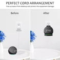 thumbnail image 3 of Visland Support Mural pour Haut-Parleur, Forte Capacité de Charge, Haute Stabilité, Installation Simple, Support pour Echo Dot, 3 of 8