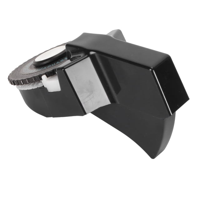 Embossing Label Printer, Inkless Label Making Embosser Strong ABS Easy Operation Ergonomic Design with Ribbons for Scrapbooking Black