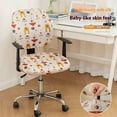 thumbnail image 3 of Transemion Housse de Tabouret Anti-Poussière 2 Pcs Tabouret Propre et Ordonné Housse Extensible Type Vie+3, 3 of 4