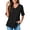 W10-Black, variant on Women Tops Summer Loose Fit Edge Short Sleeve T Shirt Solid Color Tee Leisure Women'S Clothing Light Green
