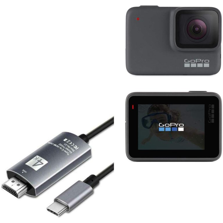 TRAHOO-Cable Compatible with GoPro Hero Silver SmartDisplay