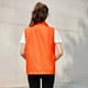 thumbnail image 3 of ALSLIAO Chaleco informal para hombre y mujer, chaqueta sin mangas para pesca, deportes al aire libre, naranja, L, 3 of 8