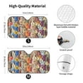 thumbnail image 3 of Disketp Windshield Sun Shade, Car Sun Shade For Front Window Funny Dogs Family Sunshades Sun Visor Protector Blocks Uv Rays Foldable, 3 of 9