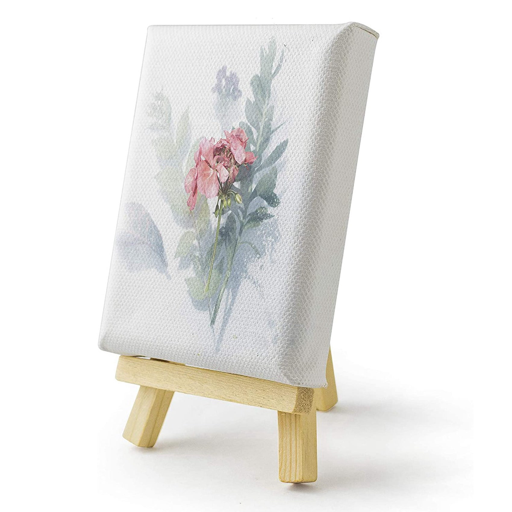 100 Pieces of Mini 5 Inch Wooden Easel. Business Cards, Display Photos, Small Canvases, Classroom DIY Arts and Crafts