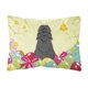 thumbnail image 1 of Cojín decorativo de tela de lona Caroline's Treasures Bouvier des Flandres de Pascua multicolor 12 x 16 pulgadas, 1 of 1