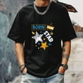 thumbnail image 4 of Graphic Tees for Men Summer New Vintage Tee Trend Fashion Sports Shirt Small, 4 of 5