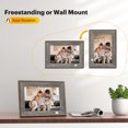 thumbnail image 4 of KODAK 10.1-inch WIFI Digital Photo Frame, Touch Screen with Grey Wood Tone Frame, Gift for Loved One, 4 of 11