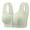 Green, variant on Fatuov Bras for Women Front Closure Plus Size Push-Up Breathable Solid Color Underwear for Outdoor Wireless Everyday Bralette Thin Style T-Shirt Bras 44A, Beige