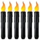 thumbnail image 1 of 6pcs velas cónicas con batería LED Velas eléctricas Diseño de la escena del partido Decoración, 1 of 1