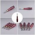 thumbnail image 4 of Weiweiguan 1PC Leather Arch Edging Sector Crimper Pressure Line Embedding Thread Leather Tool, 4 of 7