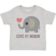 thumbnail image 3 of Inktastic Loved by Memaw Grandchild Boys or Girls Toddler T-Shirt, 3 of 5