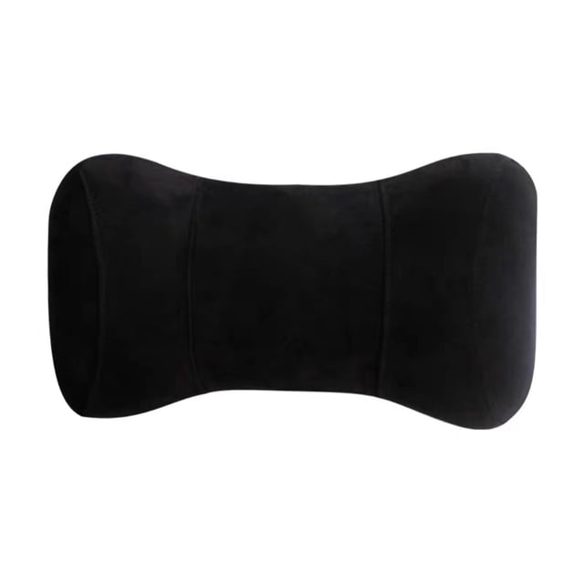 Almohada de espuma viscoelástica adecuada para el cuello del automóvil, almohada cervical para el asiento del automóvil, almohada para dormir
