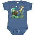 thumbnail image 3 of Inktastic Cute Lizards Hanging out Boys or Girls Baby Bodysuit, 3 of 5