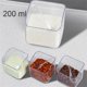 thumbnail image 4 of Condimento de la cocina 200 ml Caja de almacenamiento de gran capacidad Caja de almacenamiento contenedores de pared impermeable Combinación Jar Suministros para el hogar DIYOO HA011812-02, 4 of 7
