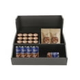 thumbnail image 4 of 3 Shelf Black Bamboo Countertop Tea Station Organizer Coffee Condiment Organizer, 4 of 10
