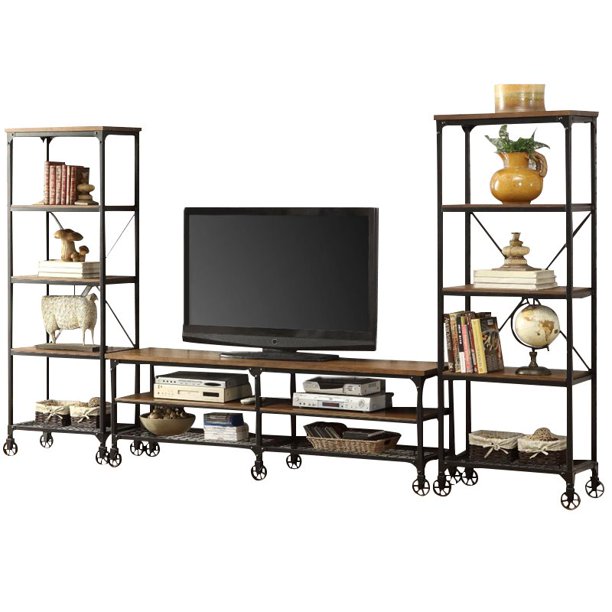 Bowery Hill 3 Piece 72" Entertainment Centre - Walmart.com - Walmart.com