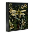 thumbnail image 3 of Stupell Industries Blooming Botanicals & Dragonfly Floral Painting Black Framed Art Print Wall Art, 12 x 12, 3 of 8