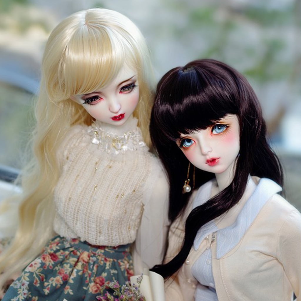 black bjd dolls