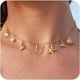 thumbnail image 2 of 26 Inicial Collar de Encanto para las mujeres Seashell Letra Collares Oro Charms Colgante Boho Verano Seashell Beach Joyería Regalos, 2 of 4