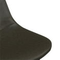 thumbnail image 5 of Pemberly Row Modern Vegan Leather Side Chairs (Set of 2) in Black, 5 of 7