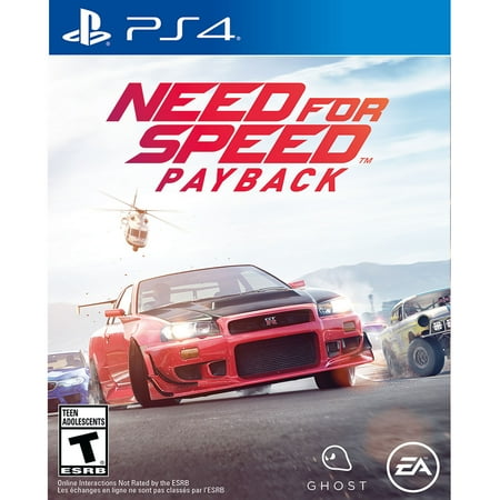 Need for Speed Payback, Electronic Arts, PlayStation 4, REFURBISHED/PREOWNED