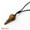 Brown, variant on EOEMY Crow Head Bird Skull Hand Pendant Natural Crystal Necklace Quartz Stone Carving-1Pc (Random Pick)-Tiger Eye