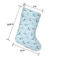 thumbnail image 5 of 3 Pcs Christmas Stockings,Light Blue Christmas Snowman Pattern Stockings Christmas,14.8'' Xmas Stockings,Christmas Party Favors,Christmas Party Decorations,Christmas Stockings Personalized, 5 of 5