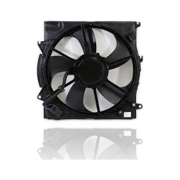 Dual Radiator and Condenser Fan Assembly - Cooling Direct Fit/For 15-17 Hyundai Sonata 4Cy 1.6/2.0L - 25380C2100