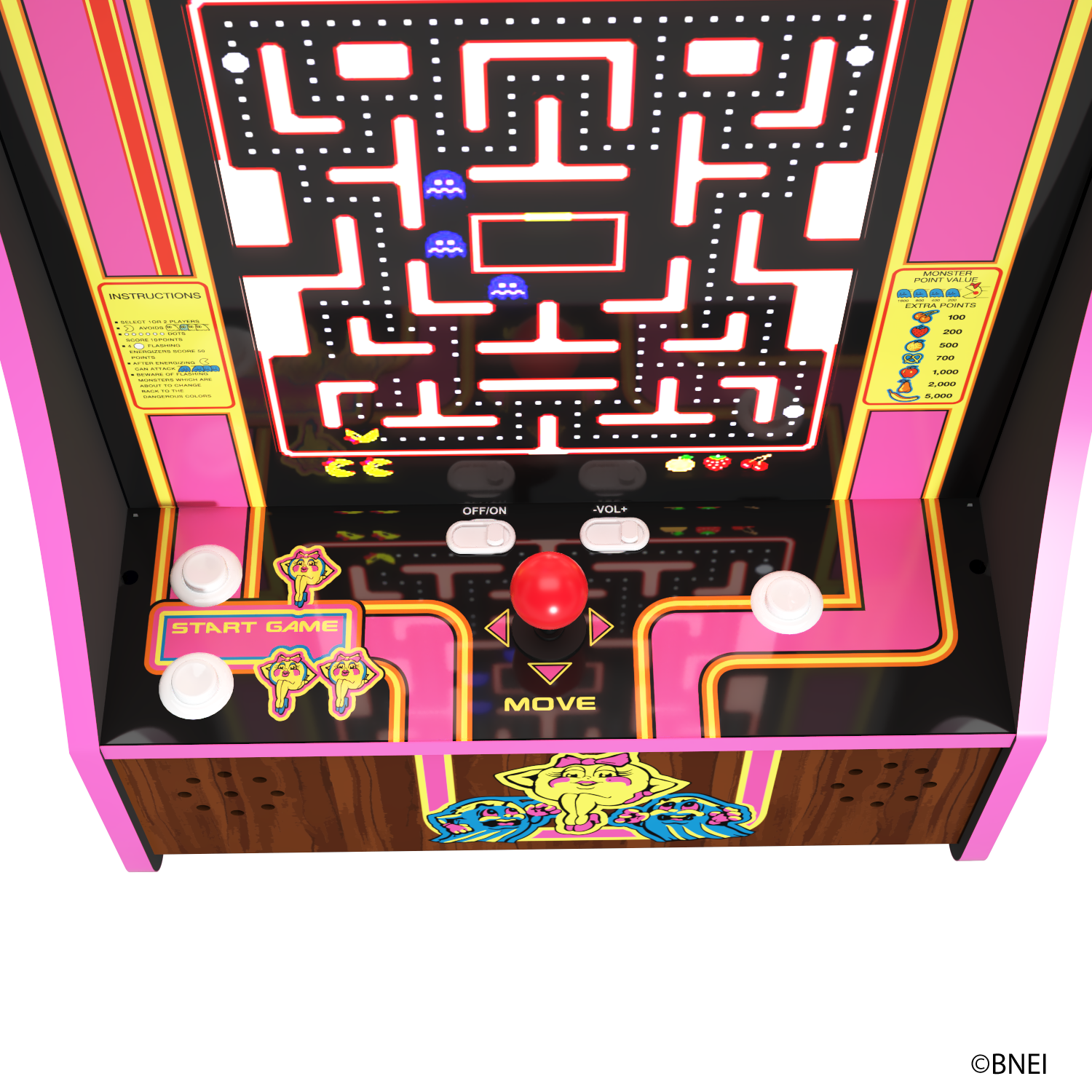 Arcade1Up, Ms. Pac-Man Partycade - image 5 of 8