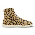 thumbnail image 5 of Psesaysky Leopard Print High-Top Barefoot Shoes Wide Toe Box Women's Stylish Comfortable Durable Sneakers Size 6-13.5, 5 of 7