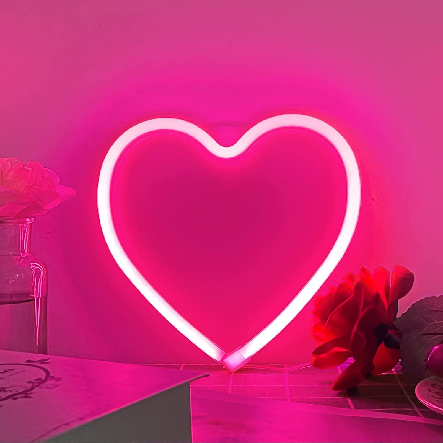 Pink Love Neon Light – atomi