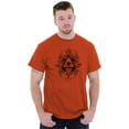 thumbnail image 5 of Triangle Eye Wheel Symbolic Spirit Men's Graphic T Shirt Tees Brisco Brands S, 5 of 6