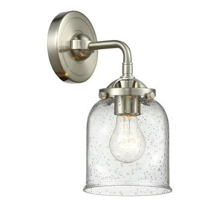 

Innovations Lighting 284-1W Small Bell Small Bell 1 Light 9 Tall Bathroom Sconce - Nickel