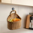 thumbnail image 3 of Home Textile Storage Hanging Woven Wall Storage Shelf for Organizing Home and Functional Decorative Wall Hanging Handheld Design Lightweight and Versatile, 3 of 6