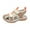 Z02-Khaki, variant on Toddler Girl Sandals Boys Girls Sport Sandals Trendy Breathable Lightweight Outdoor Casual Closed Toe Adjustable Straps for Toddlers & Little Kids(Khaki,Size 5)