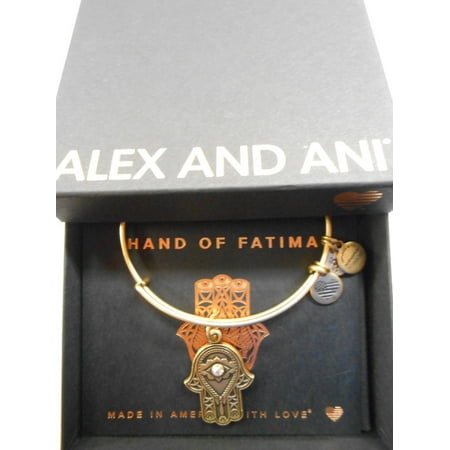 Alex and Ani Hand Of Fatima Charm Bangle