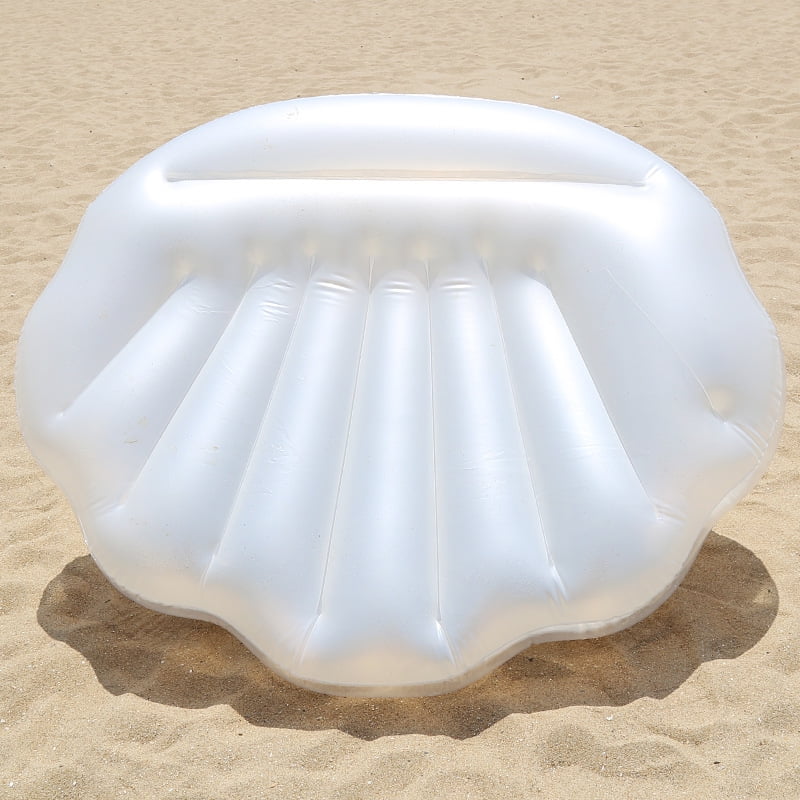 clam shell pool float walmart