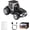 Black, variant on WS-560 Modern Tractor Replica Speaker - Portable Speaker with Sound, TWS, LED Party Light, USB/TF, FM, -in Microphone, (Black)