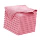 thumbnail image 4 of 10 paños de limpieza de microfibra, toalla de limpieza para platos húmedos y secos, toalla absorbente para platos, ollas de oficina y lavar platos. Rosa, 4 of 8